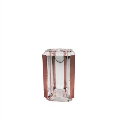 Transparent Pink Bath Set